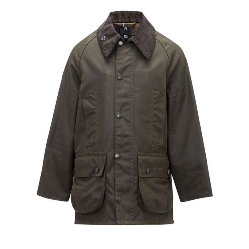 Barbour Beaufort Wax Jacket, childs large